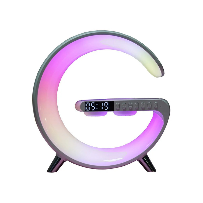 RGB Ring Clock - White - إضاءة